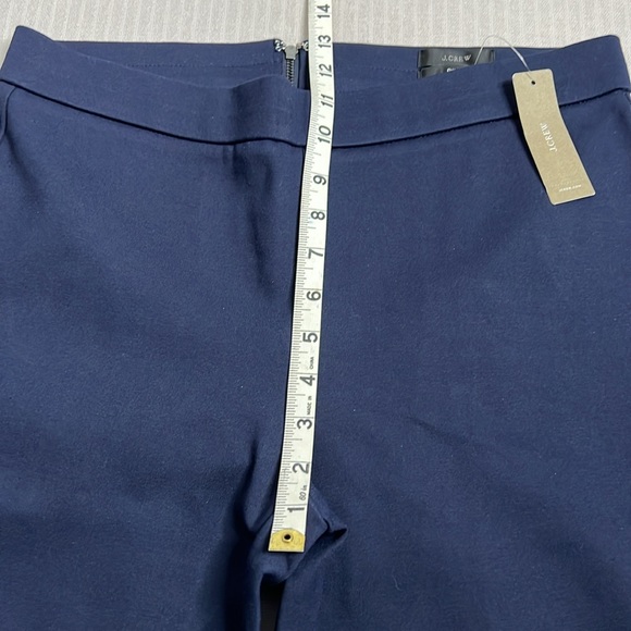 J.Crew Black Label Pixie Ponte Stretch Pants Size L NWT Navy Blue - Picture 5 of 12